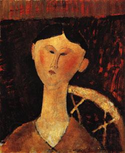 Amedeo Modigliani Portrait of Mrs. Hastings France oil painting art